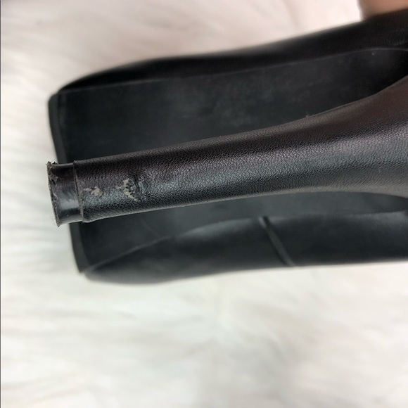 Olsenboye Otango 7.5 black studded toe heels - Picture 6 of 8